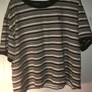 Cropped 3X Striped NWT Delia’s Shirt Dollskill
